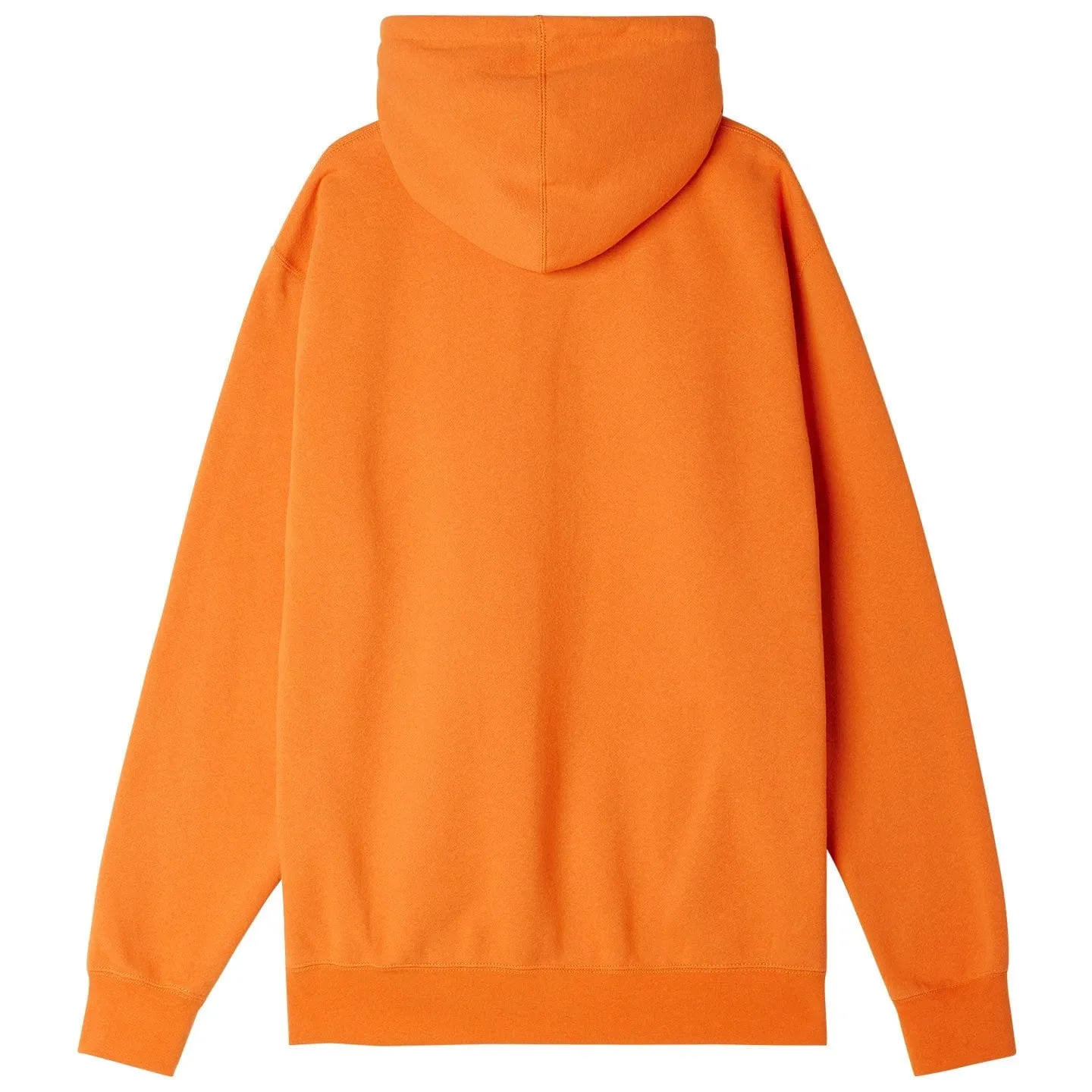 OBEY LOWERCASE HOOD SPECIALTY FLEECE - ORANGE OXIDE