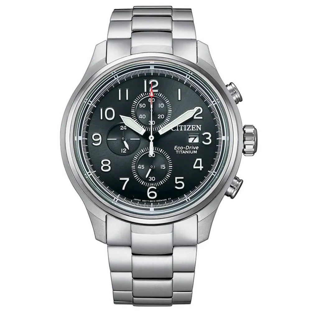 Orologio Citizen Crono Supertitanio Nero CA0810-88X