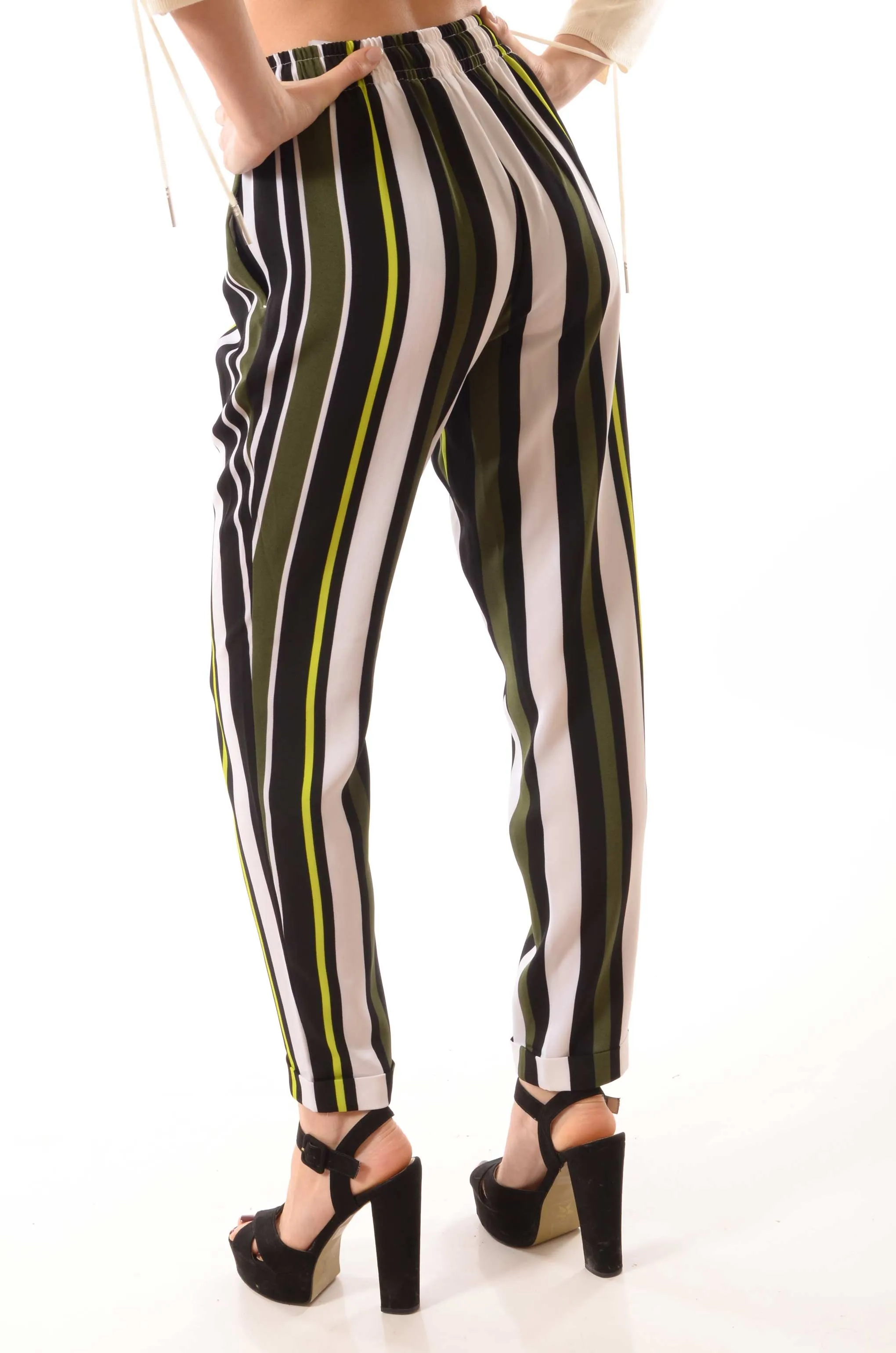 Pantalone a righe