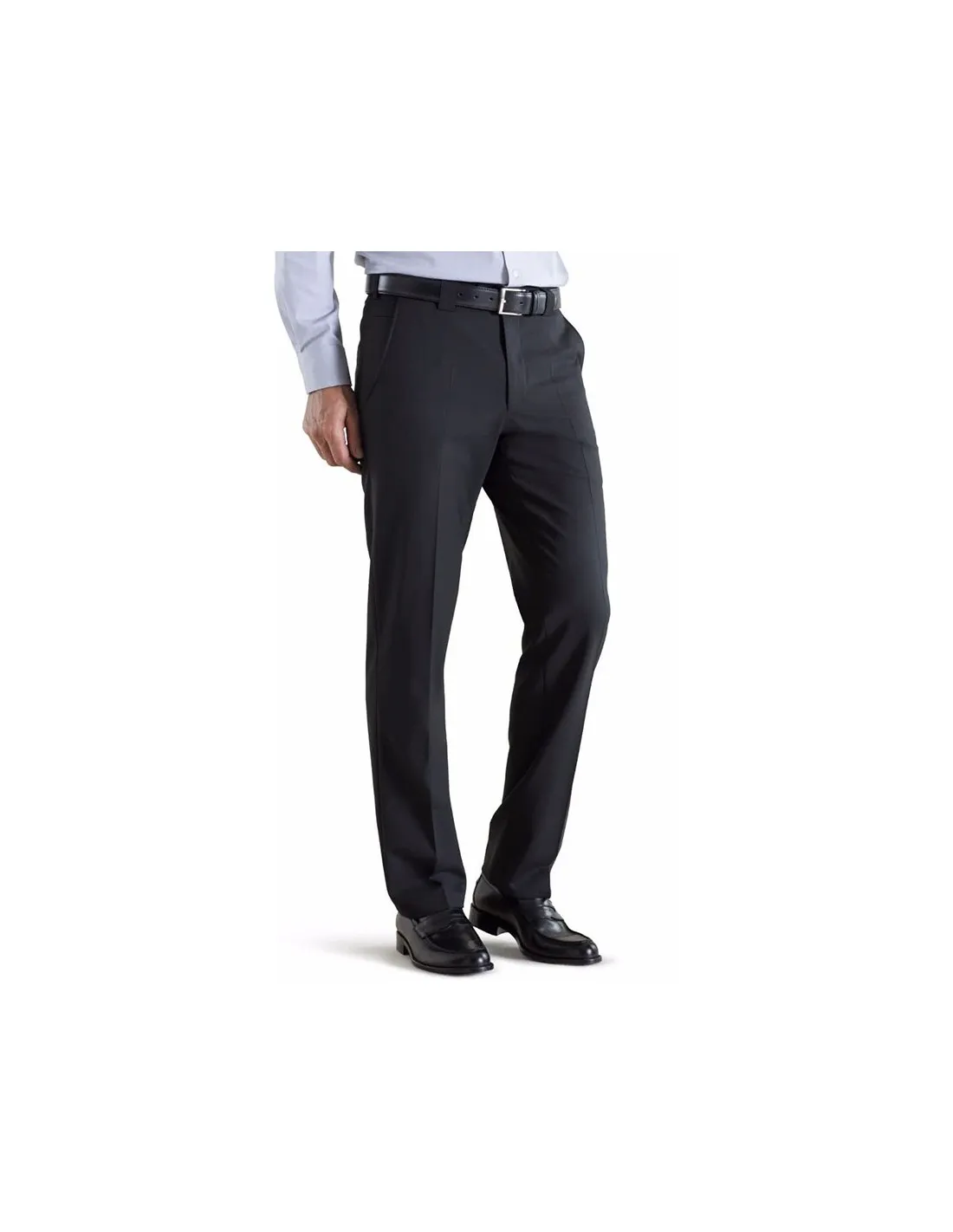 Pantalone in lana sallia blu 4 stagioni