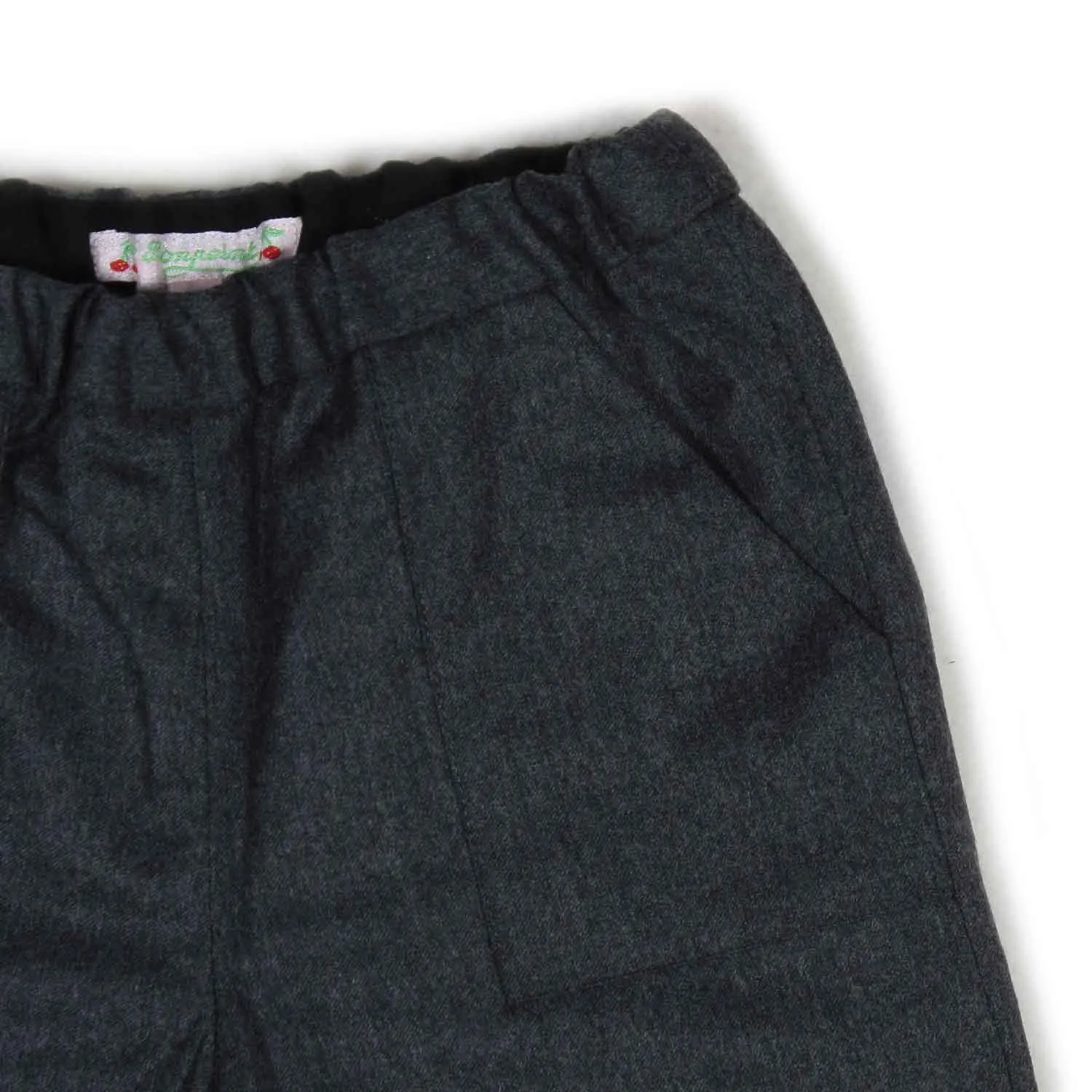 Pantalone Lana Grigio Baby