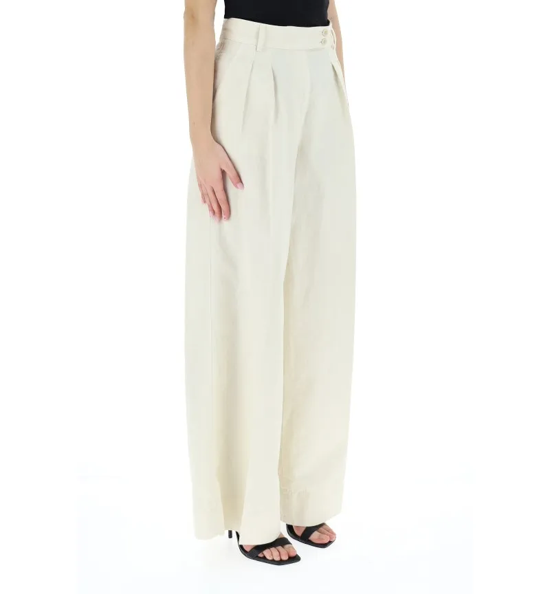 Pantalone lino-cotone