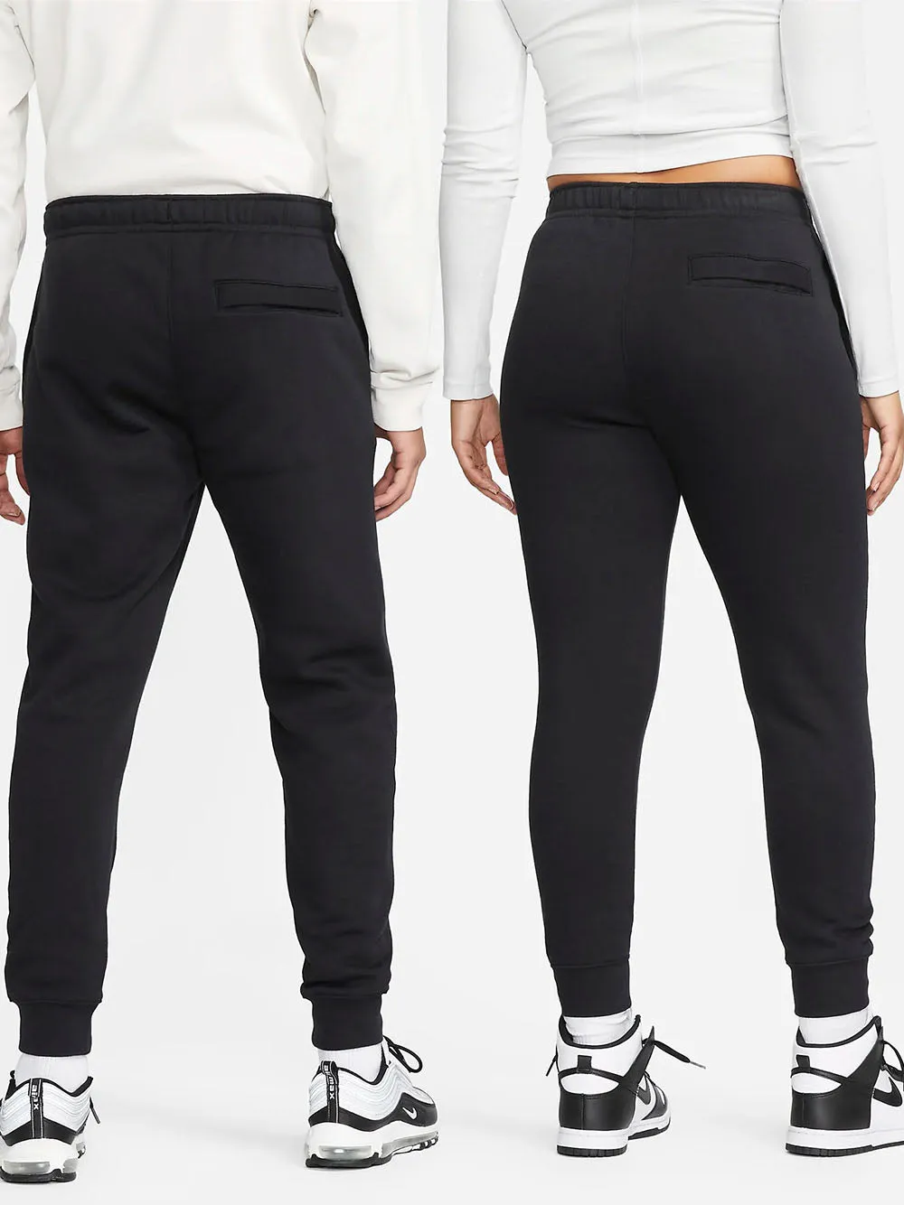 Pantalone Nike nero in felpa invernale Nsw Club Art:BV2671-010