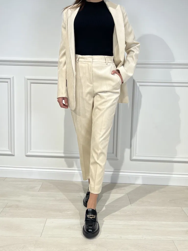 Pantalone sigaretta in velluto – Vicolo