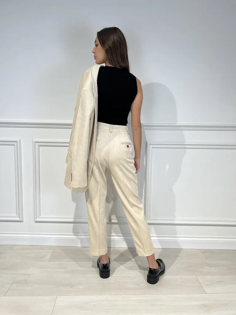 Pantalone sigaretta in velluto – Vicolo
