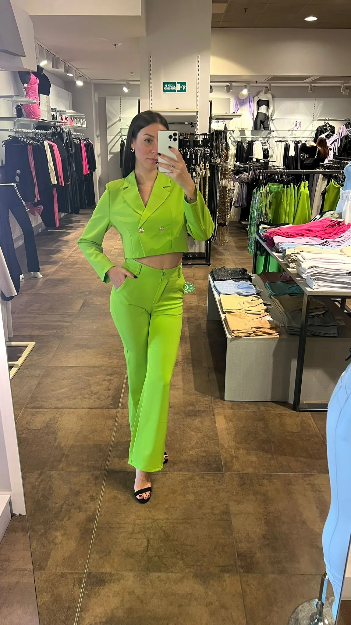 Pantalone - VERDE ACIDO