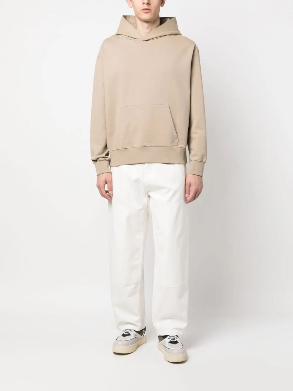 Pantaloni ampi in bianco - uomo