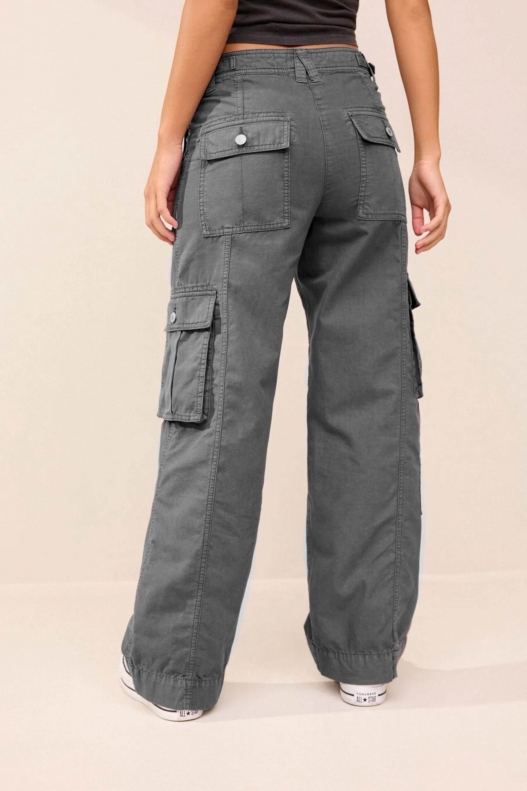 Pantaloni cargo regolabile in vita