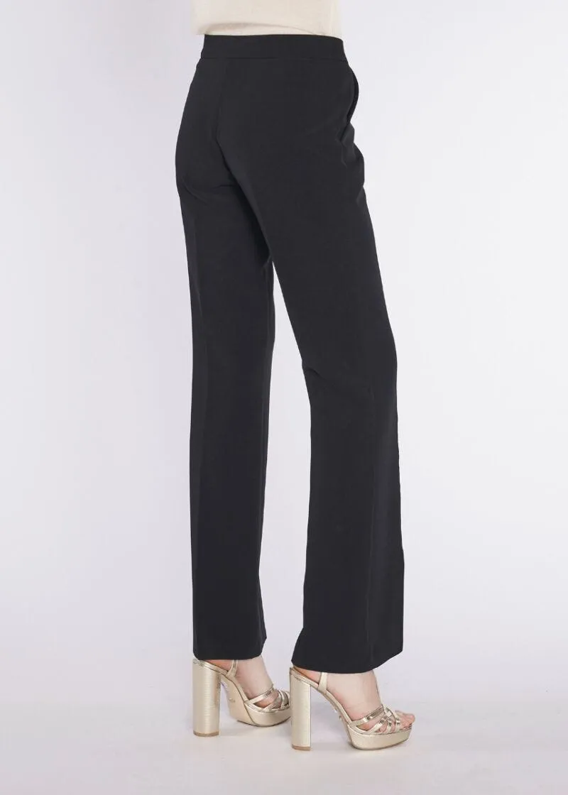 Pantaloni classici in tessuto stretch