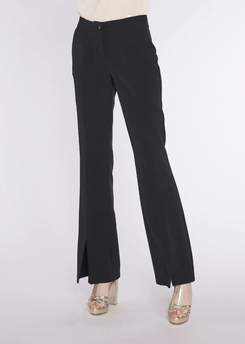 Pantaloni classici in tessuto stretch