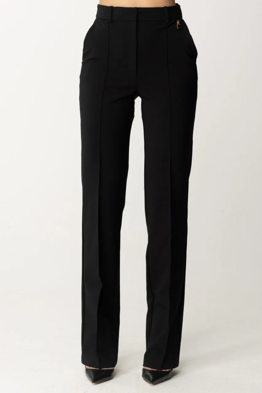 Pantaloni in bielastico Nero