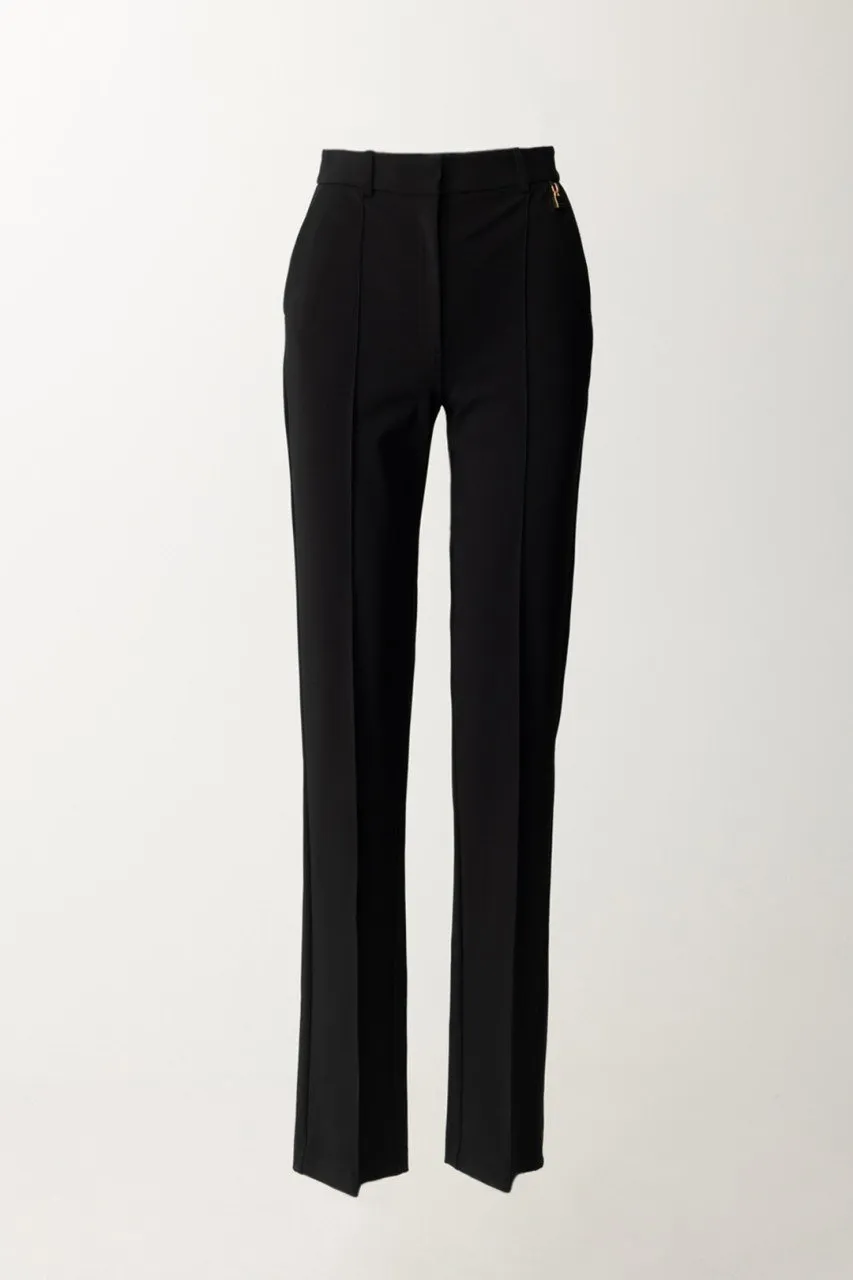 Pantaloni in bielastico Nero