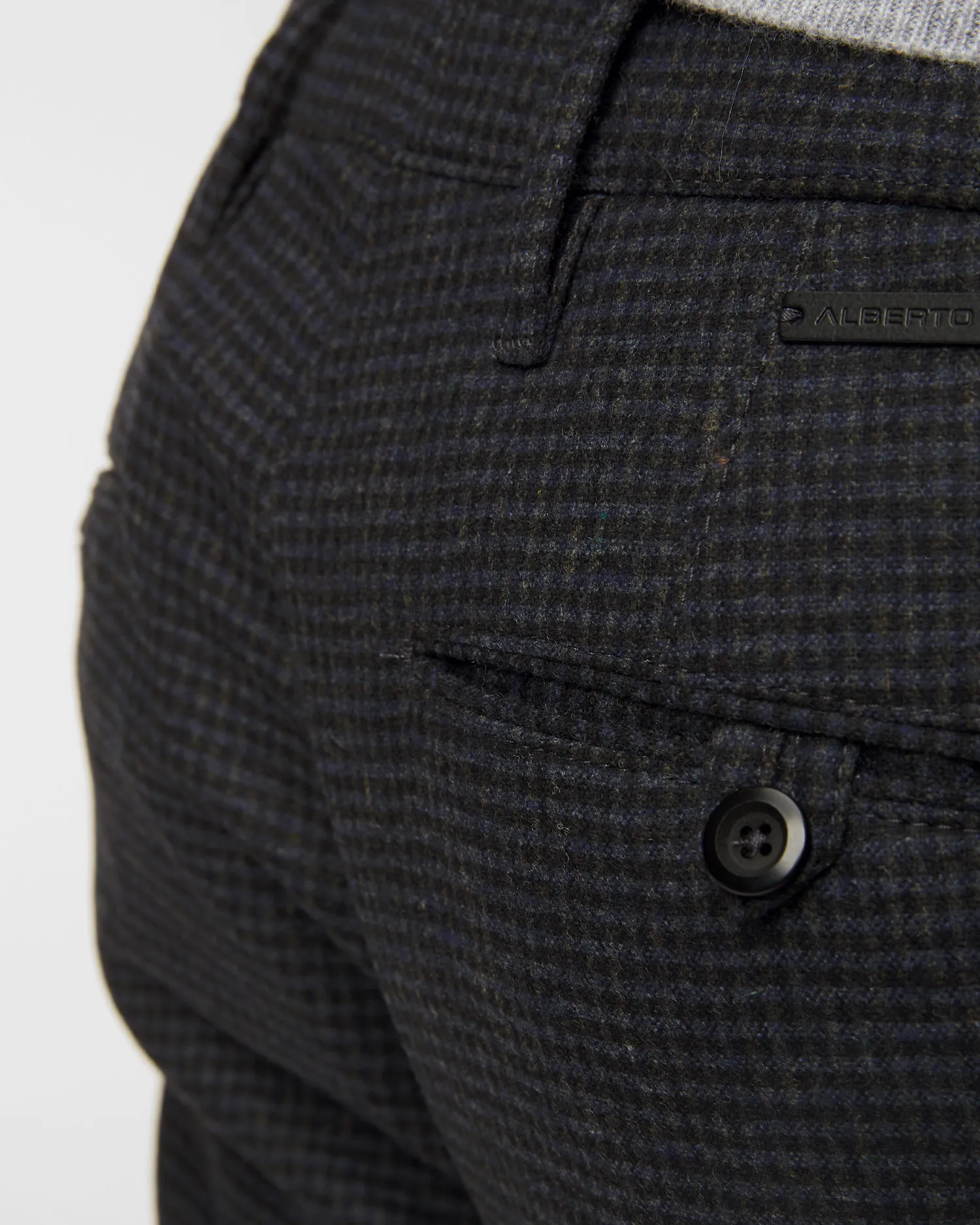 Pantaloni in lana ALBERTO ROB 3536-88