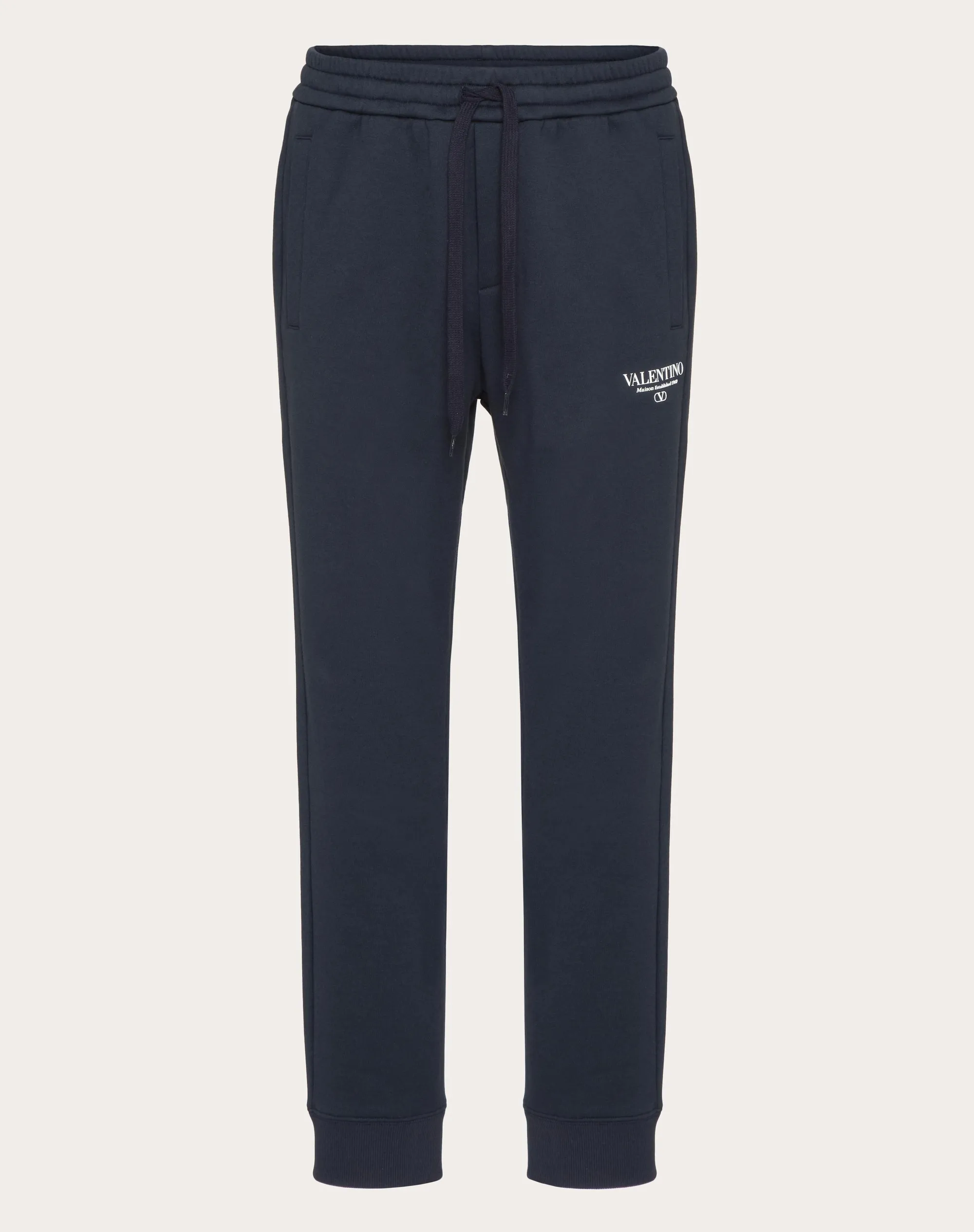 PANTALONI JOGGING IN COTONE CON STAMPA VALENTINO