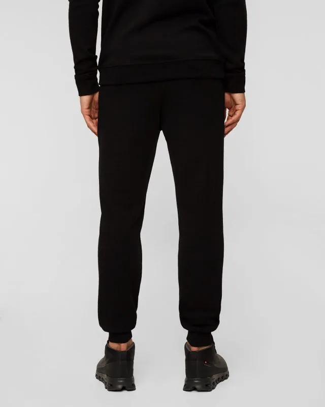 Pantaloni neri in lana da uomo We Norwegians Tind