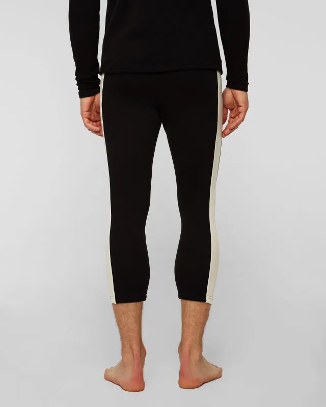 Pantaloni neri in lana da uomo We Norwegians Voss