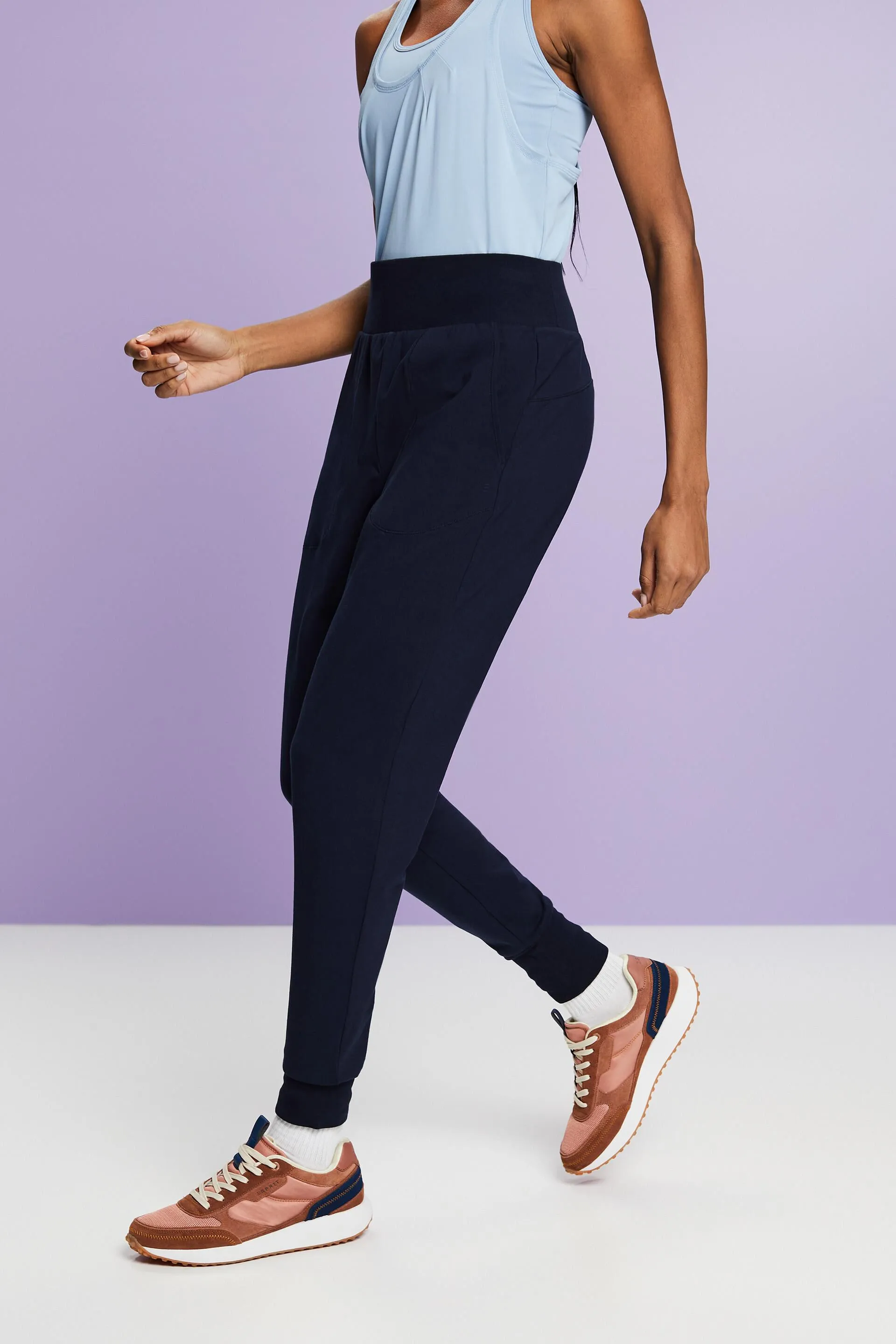 Pantaloni sportivi in jersey