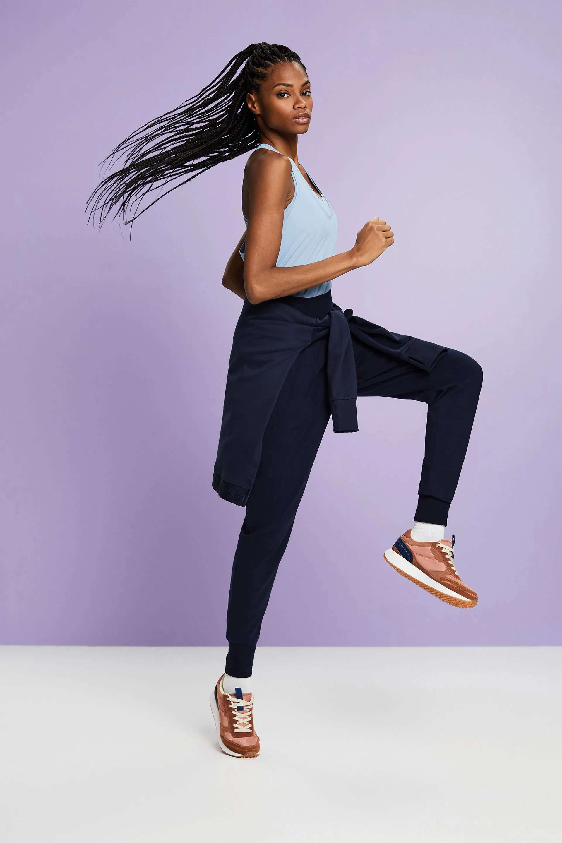 Pantaloni sportivi in jersey