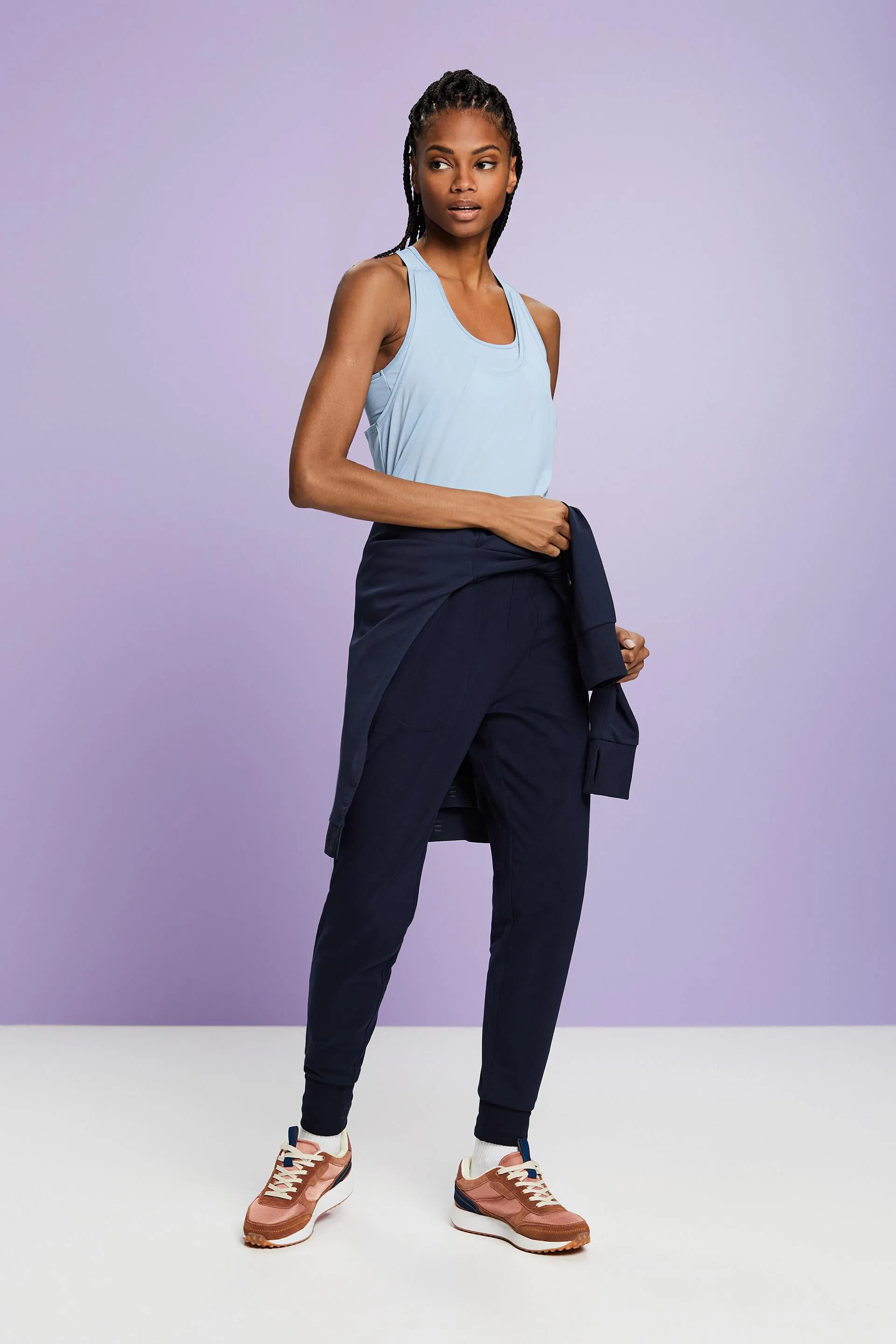 Pantaloni sportivi in jersey