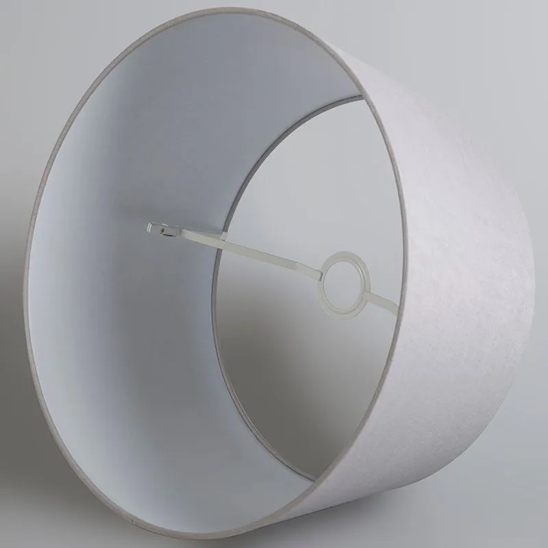 Paralume '45cm R DS' grigio/tessuto