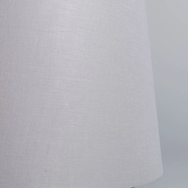 Paralume '45cm R DS' grigio/tessuto