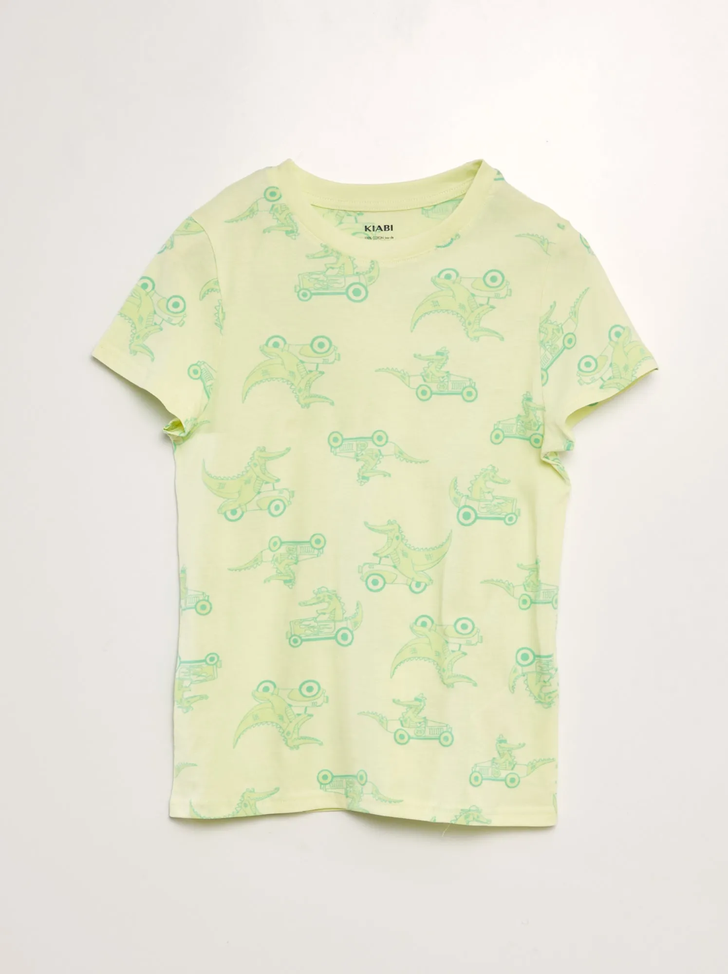 Pigiama corto t-shirt + shorts - 2 pezzi - VERDE