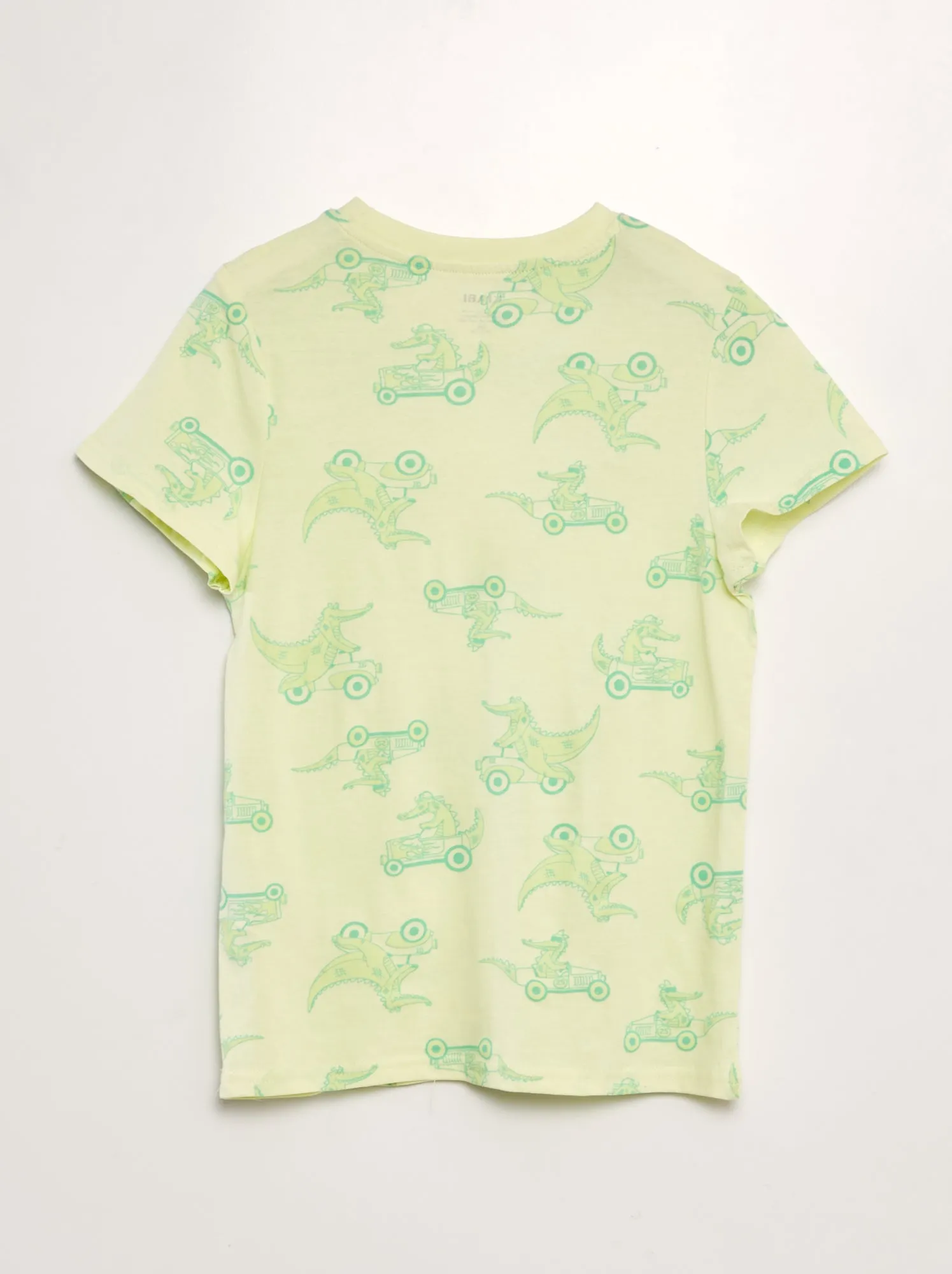 Pigiama corto t-shirt + shorts - 2 pezzi - VERDE