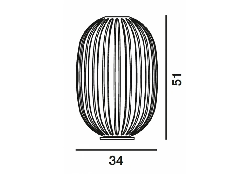 Plass Medio Lampada da Tavolo con Dimmer Grigio - Foscarini | Acquista online