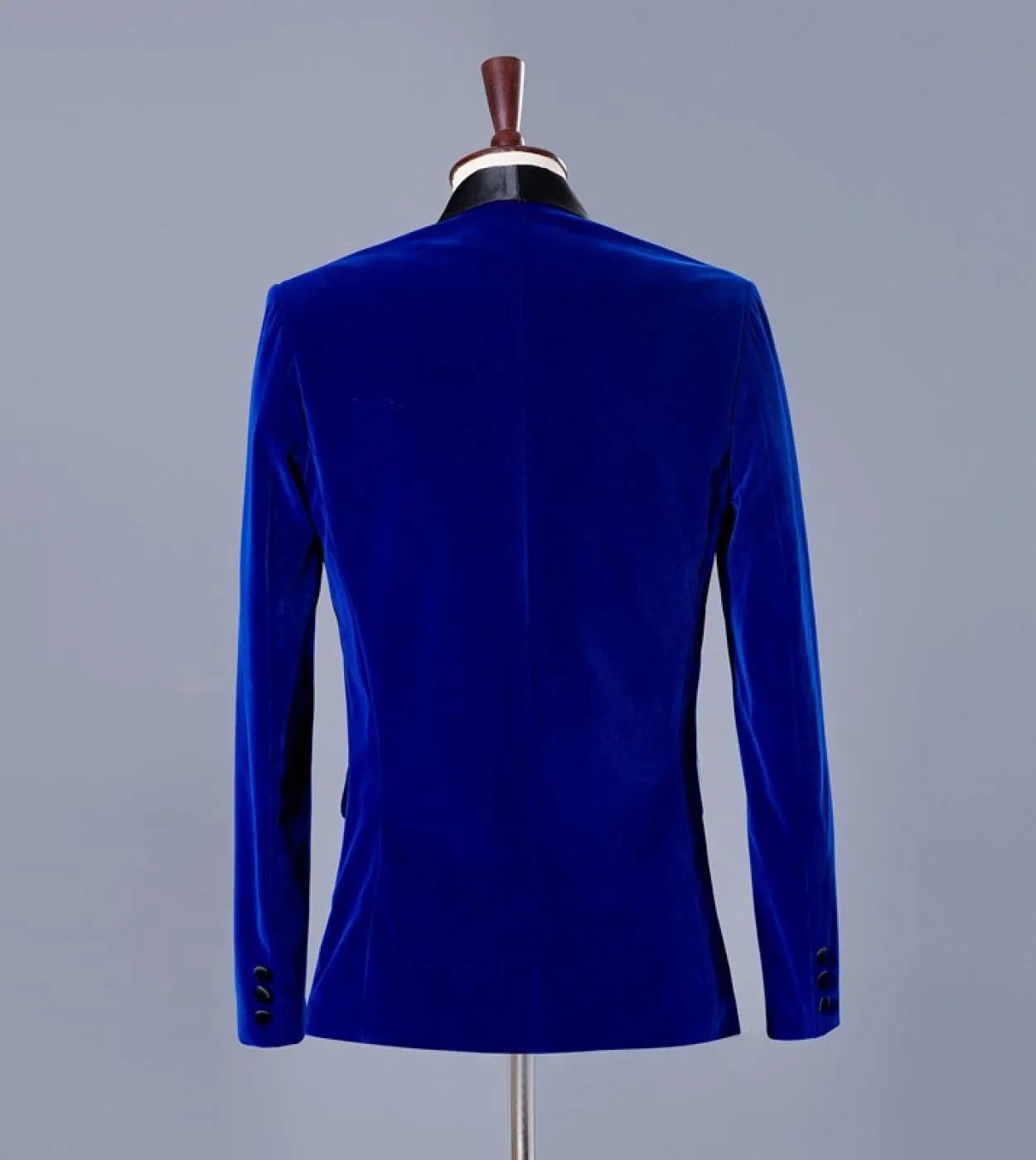 Plyesxale Blazer in velluto blu royal bordeaux Disegni con collo a scialle da uomo Blazer casual da uomo Giacca da uomo Stage We