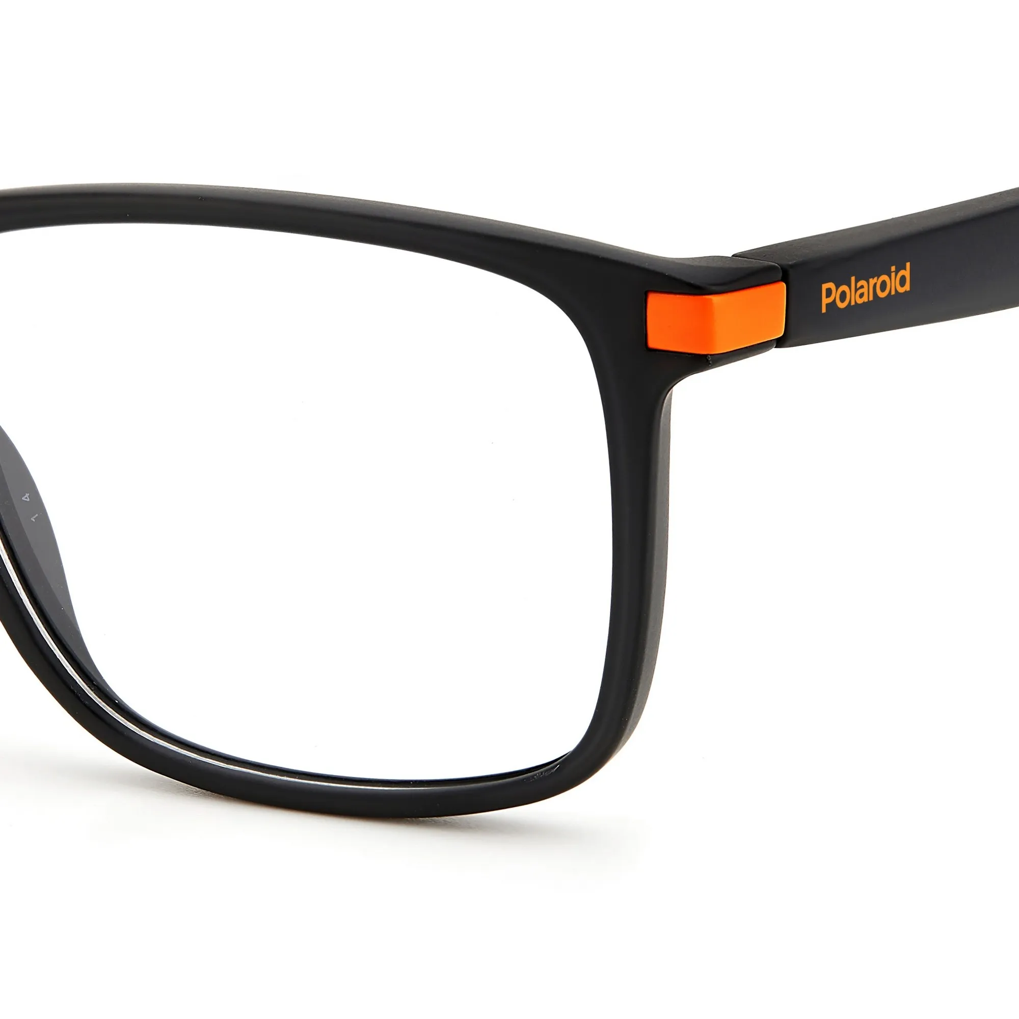   Polaroid PLD D447 - 8LZ  Nero Arancio | Occhiale Da Vista Uomo 