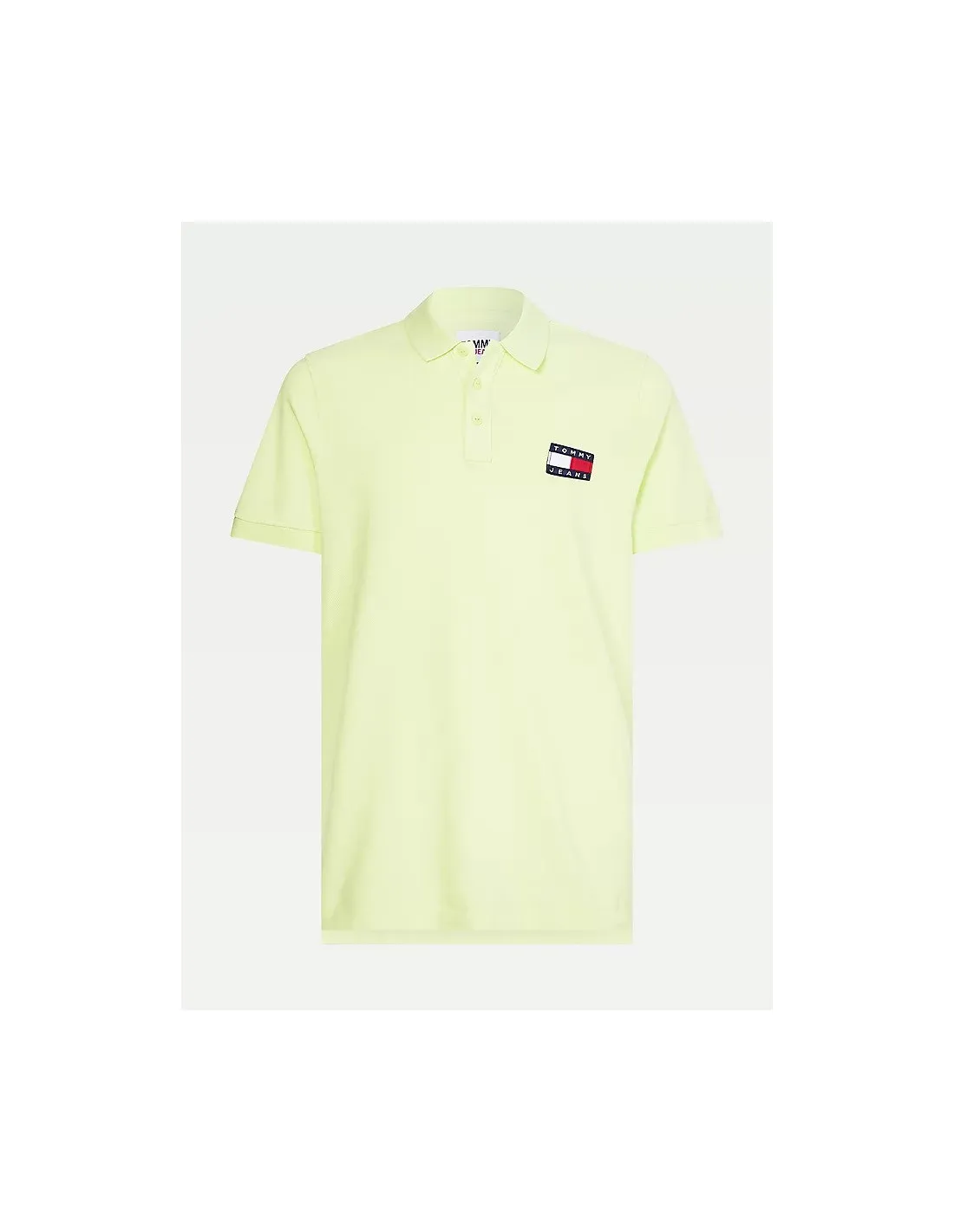 Polo verde lime uomo Tjm Essential Tommy Jeans
