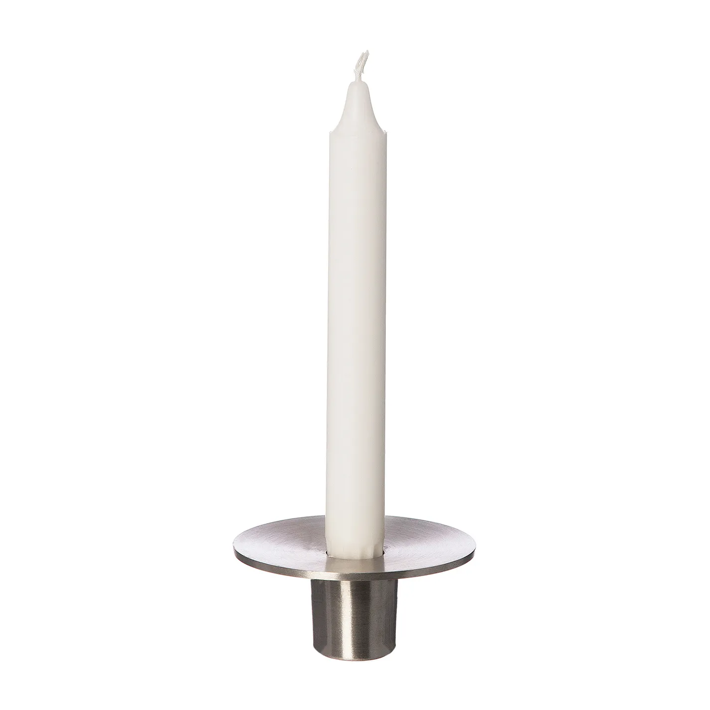 Portacandele Ernst alluminio spazzolato Ø 9,2 cm.jn{font-size:18px}7 cm