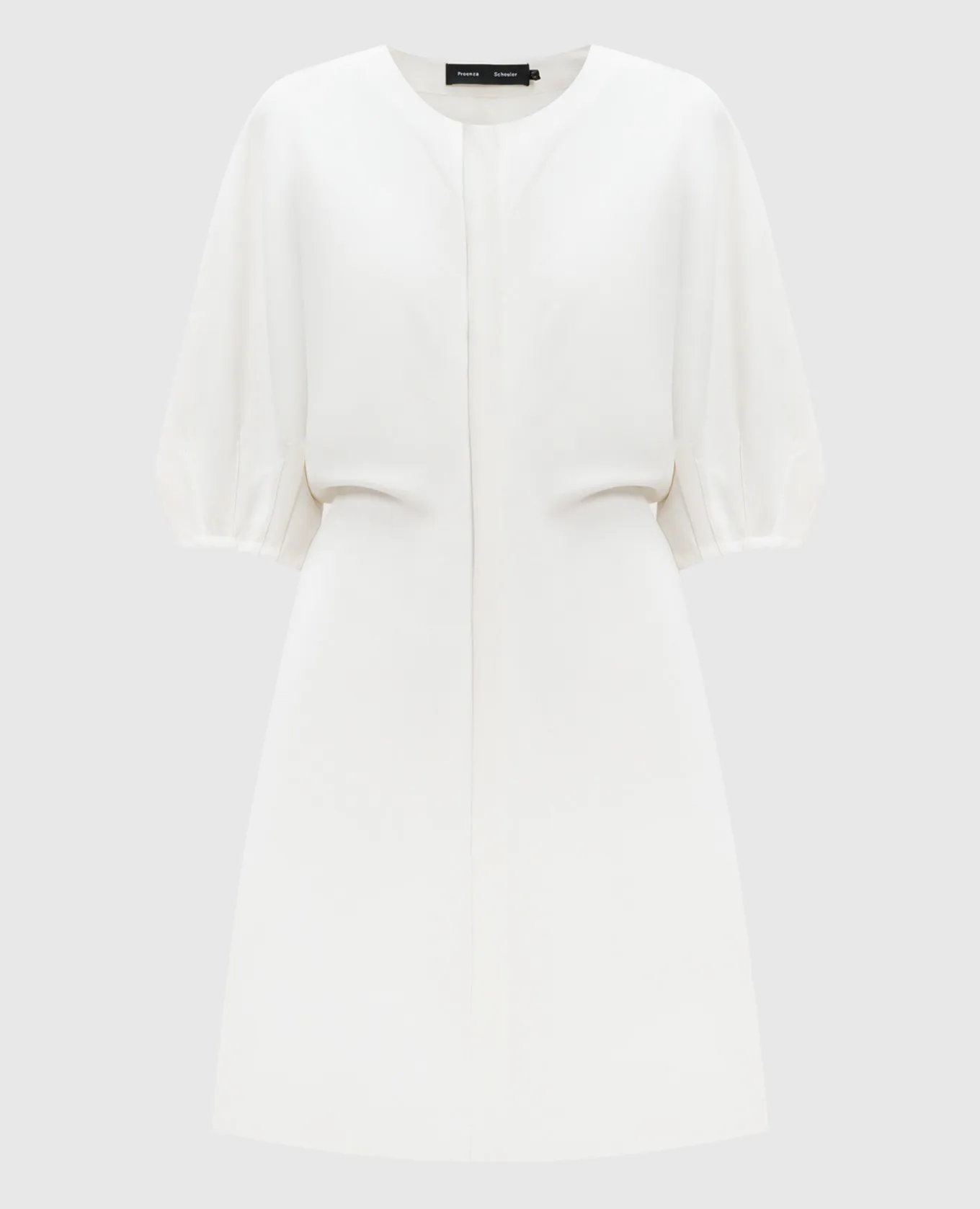 PROENZA SCHOULER Abito camicia bianco Goldie R2433024BBY116