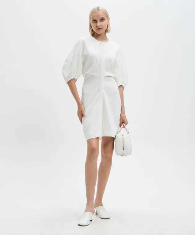 PROENZA SCHOULER Abito camicia bianco Goldie R2433024BBY116