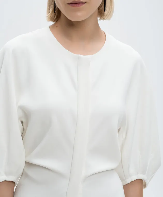 PROENZA SCHOULER Abito camicia bianco Goldie R2433024BBY116