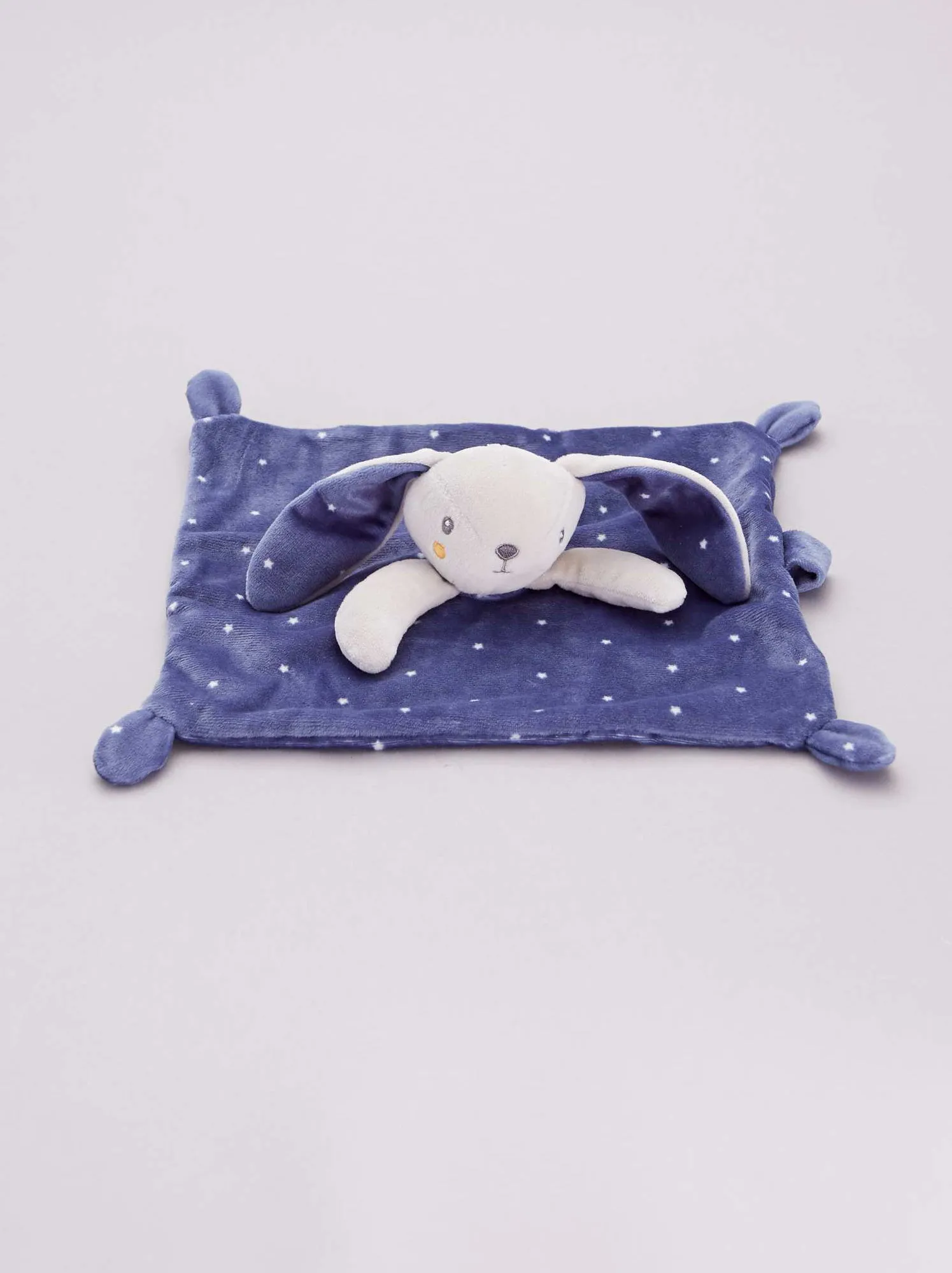 Pupazzetto fazzoletto di velluto - BLU