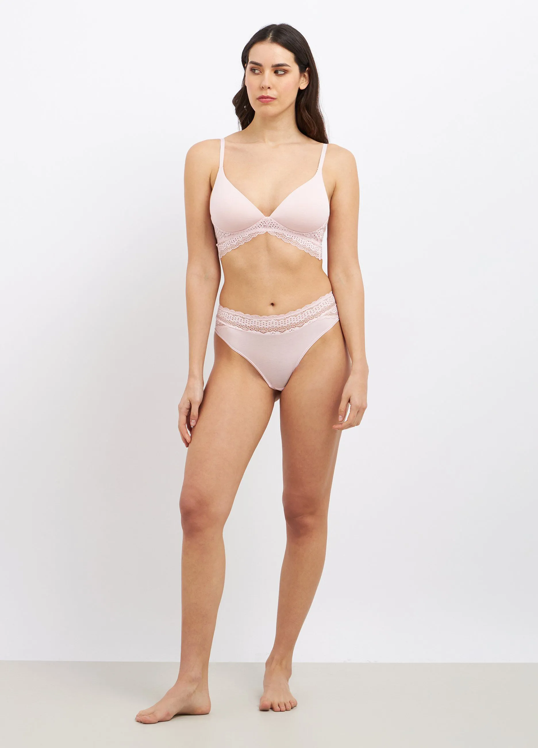 Reggiseno a triangolo imbottito in viscosa dio bamboo donna