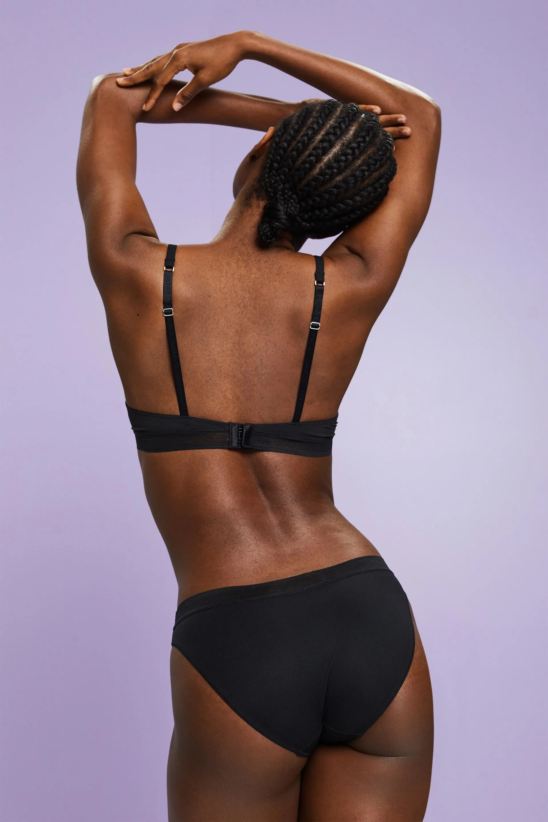 Reggiseno in mesh e microfibra imbottito con ferretto