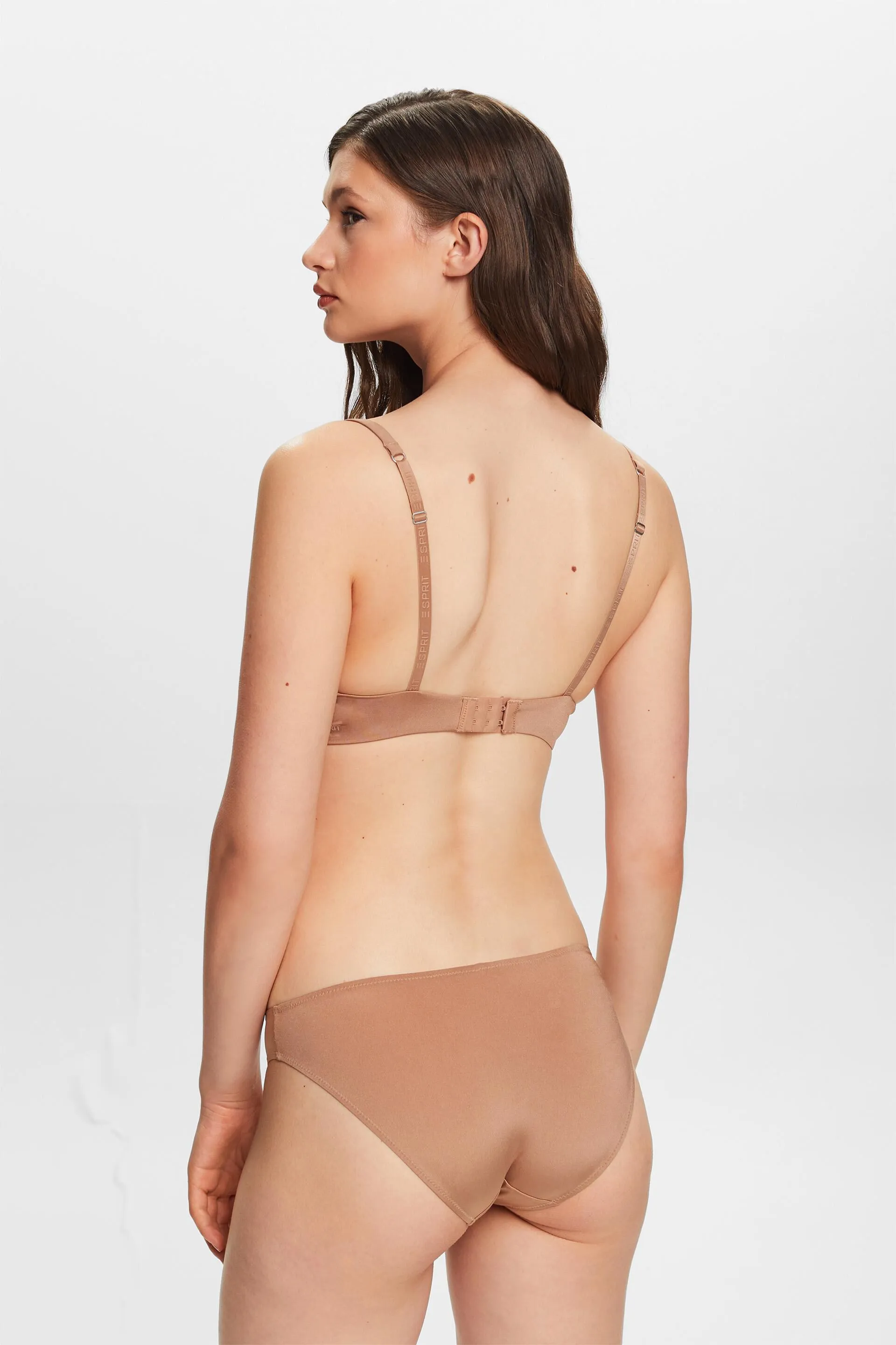Reggiseno in microfibra imbottito e senza ferretto
