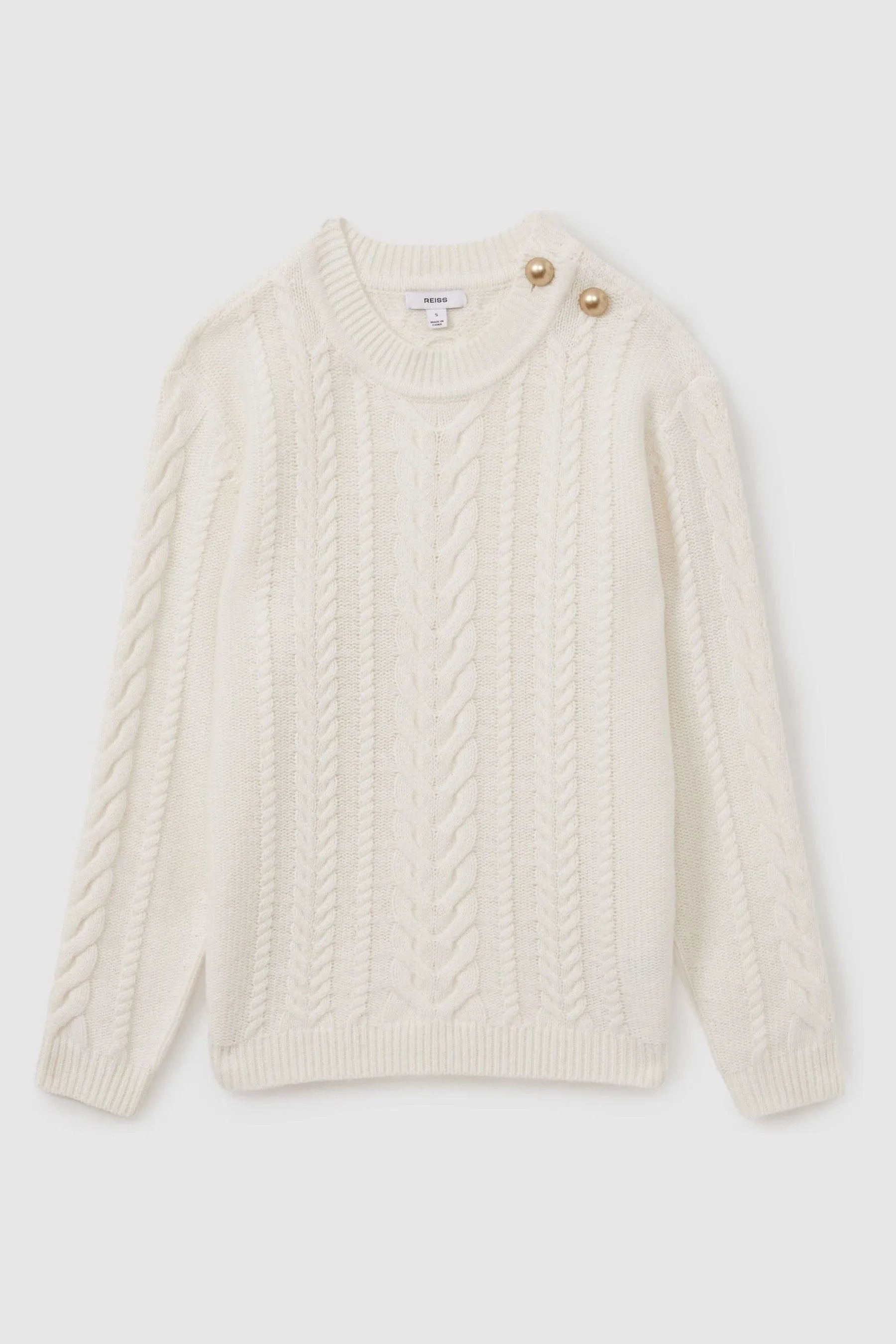 Reiss Libby Maglione a trecce in lana-cashmere    