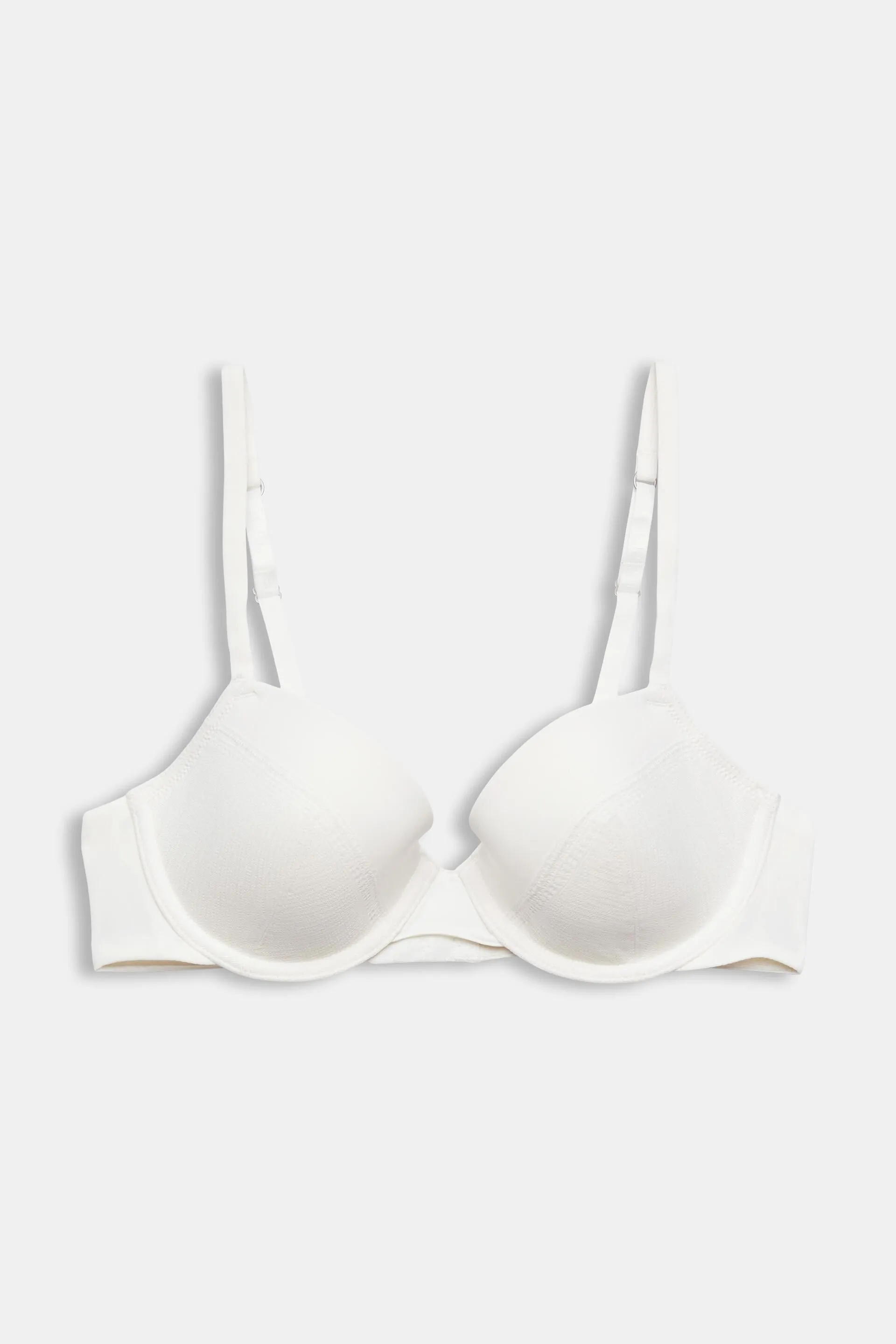 Riciclato: reggiseno imbottito con bordo in pizzo