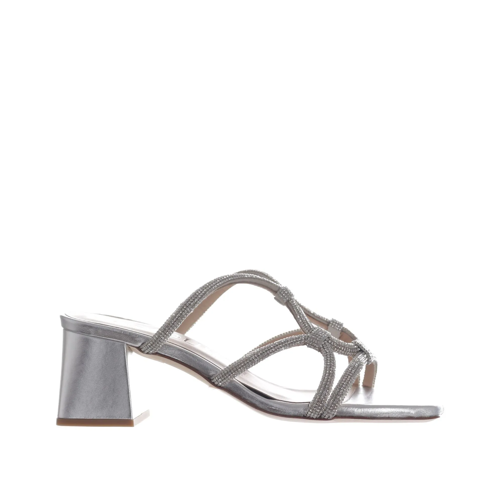 Sabot in nappa con microcristalli