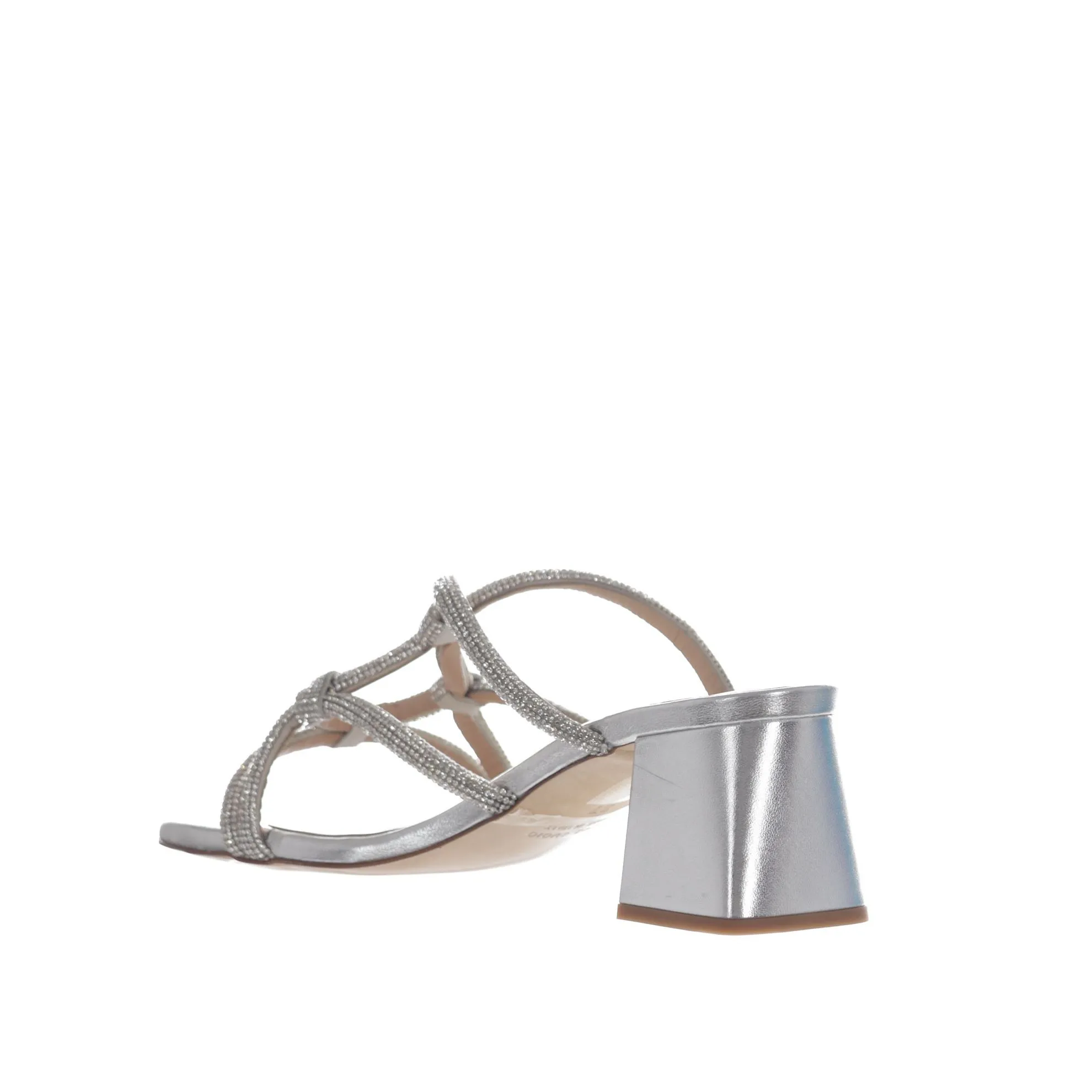 Sabot in nappa con microcristalli