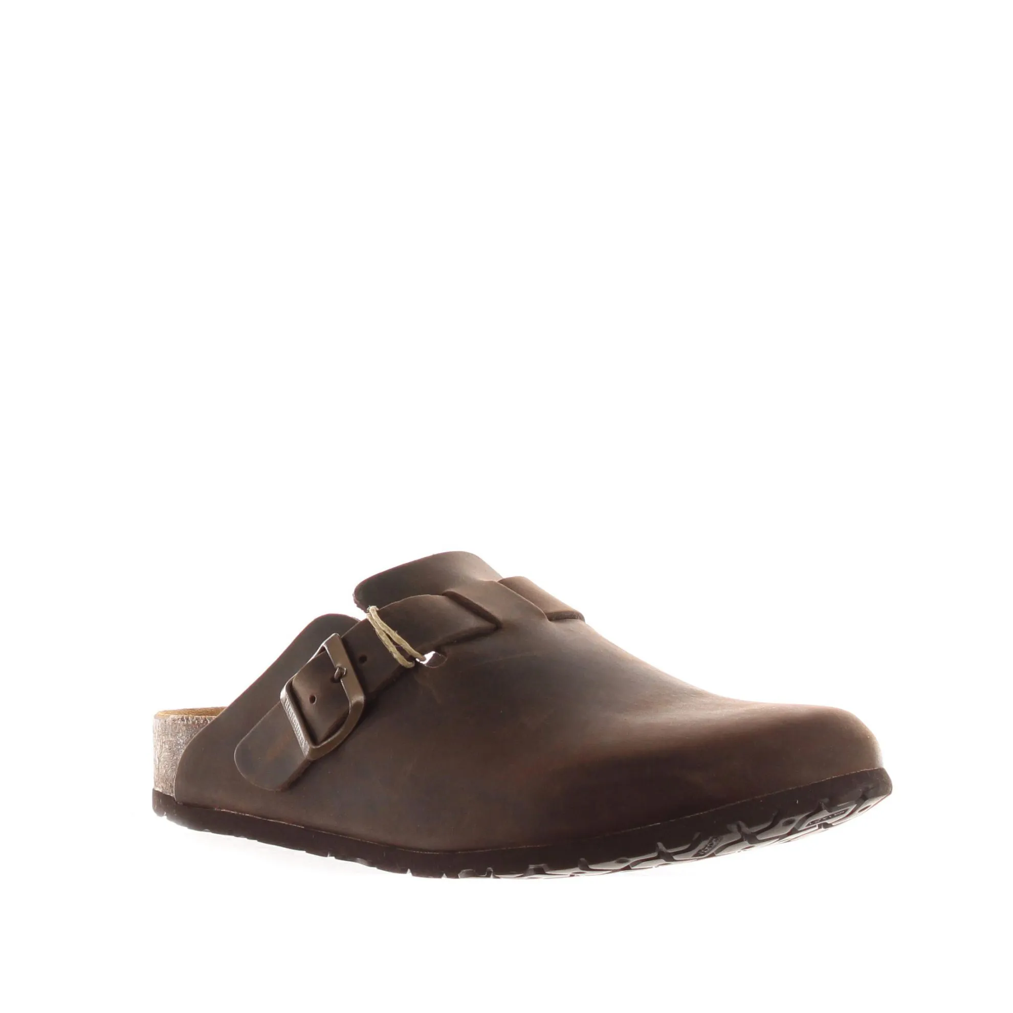 Sabot in pelle ingrassata