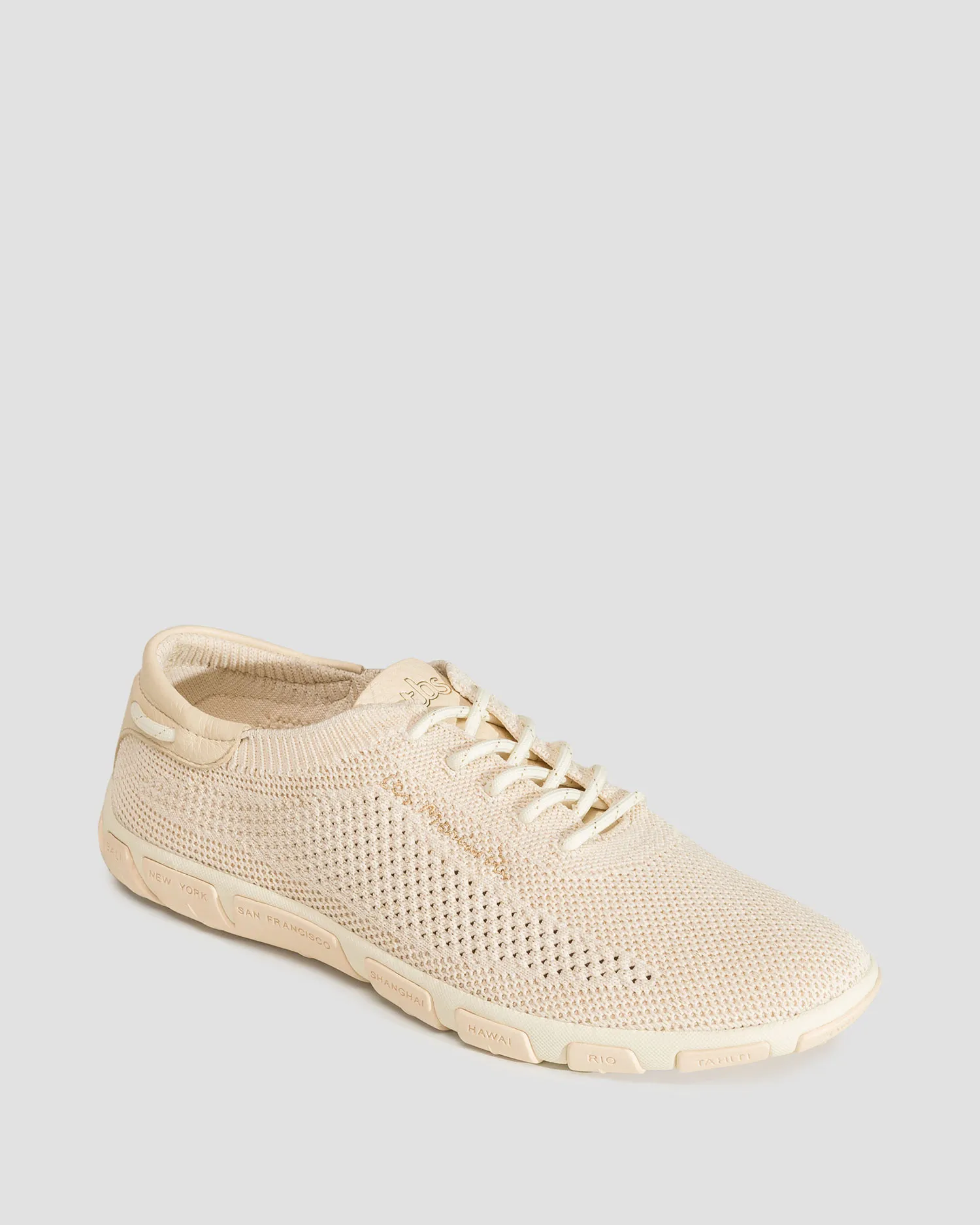 Scarpe beige da donna TBS Jazaria c7g731-chinelingold