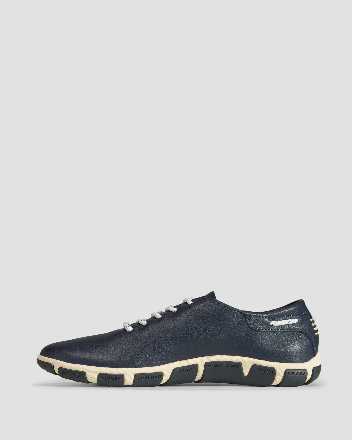 Scarpe blu scuro in pelle da donna TBS Jazaru f7342-baltic