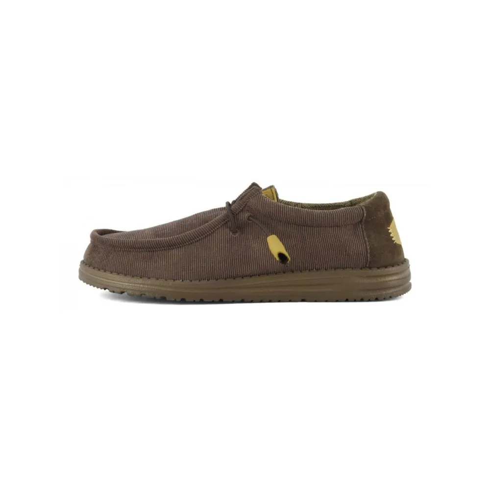 Scarpe Hey Dude Uomo Wally Corduroy