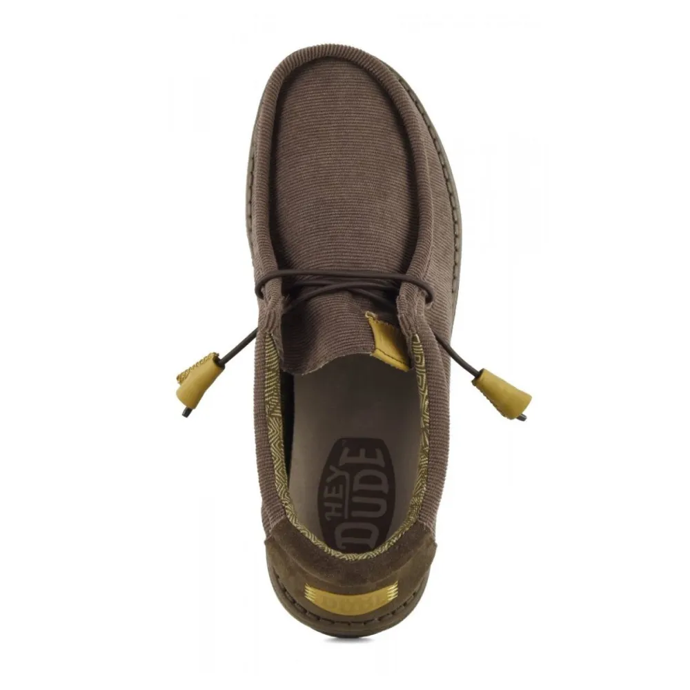 Scarpe Hey Dude Uomo Wally Corduroy