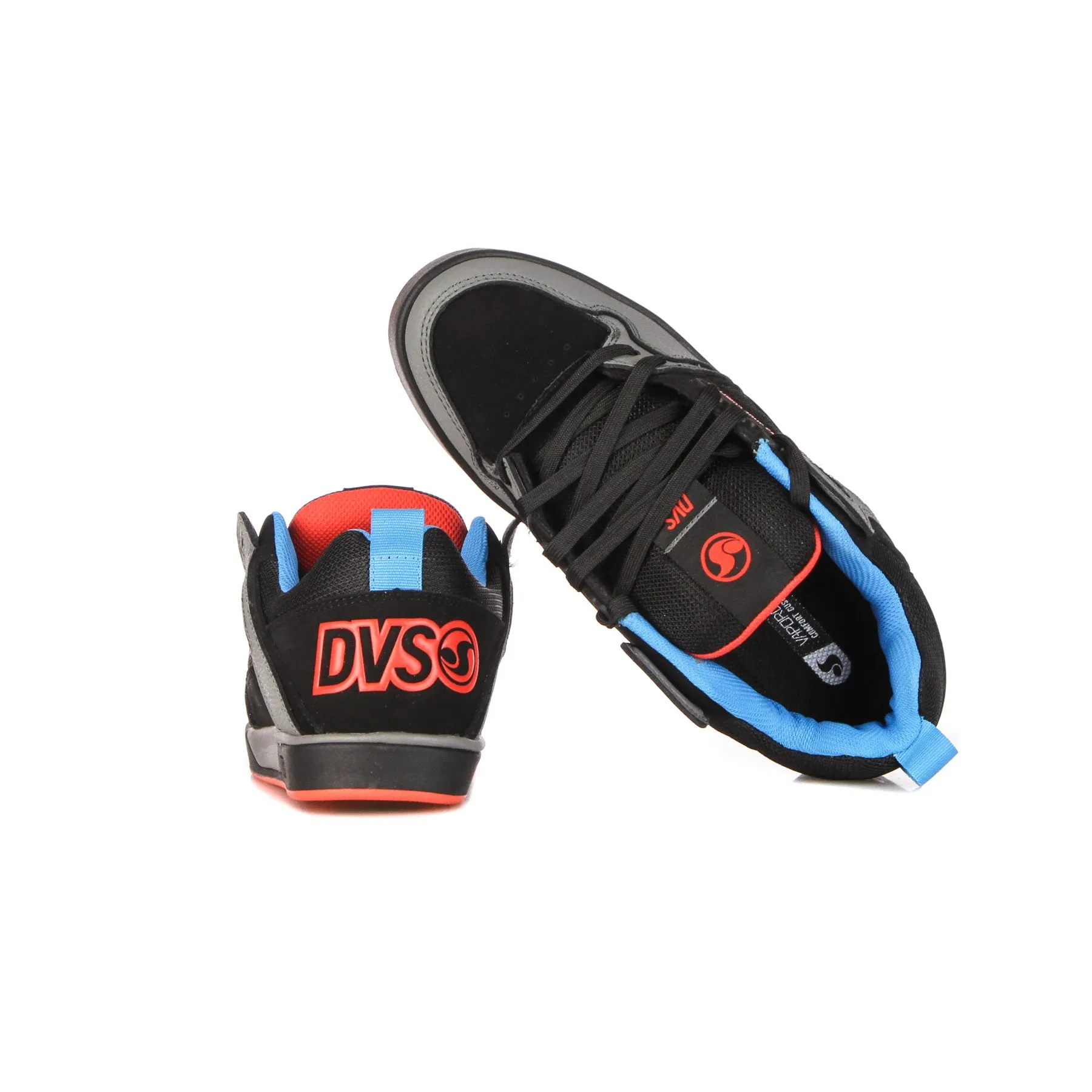 Scarpe Skate Uomo Comanche 2.0+ Charcoal/black/fiery Red/blue/nubuck