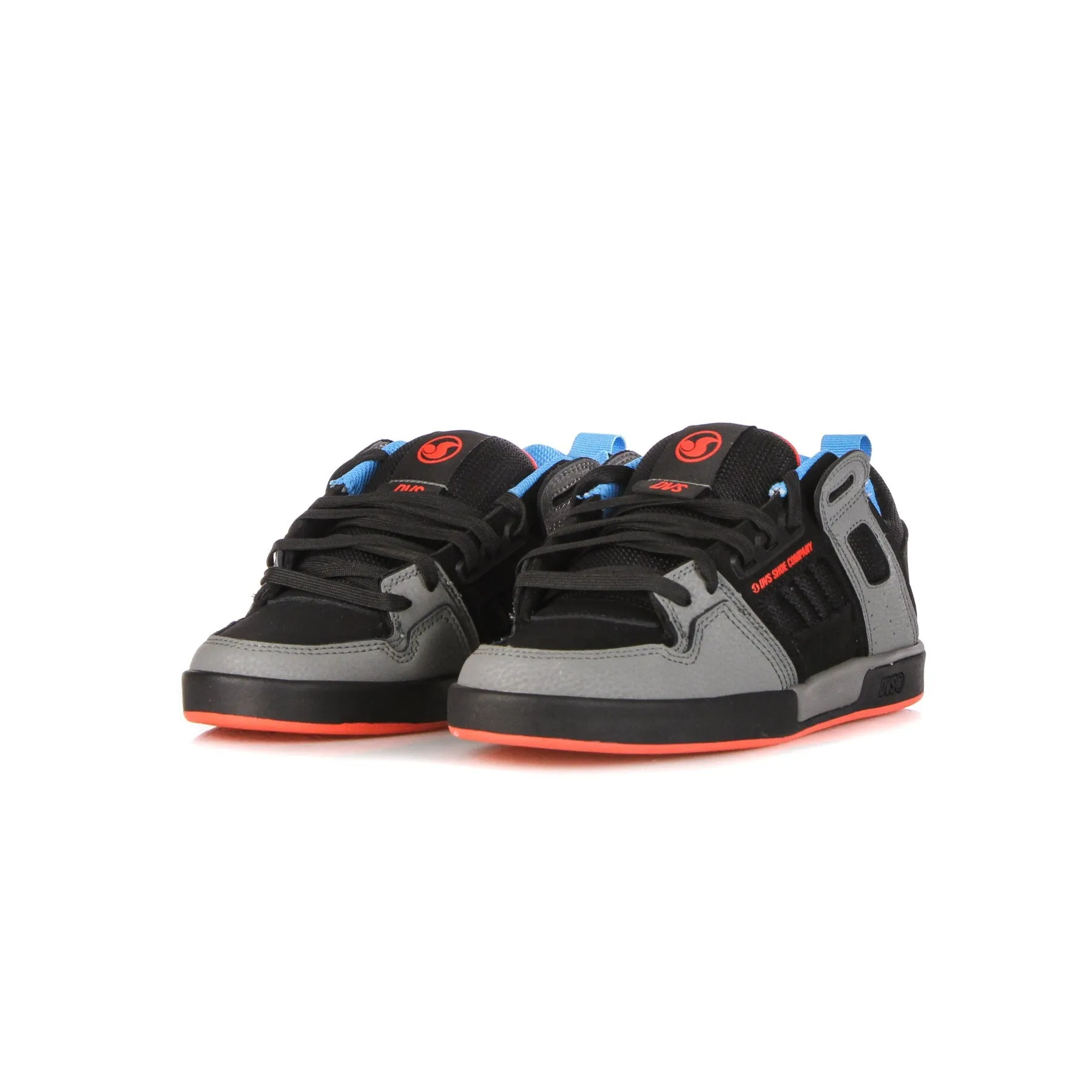 Scarpe Skate Uomo Comanche 2.0+ Charcoal/black/fiery Red/blue/nubuck